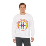 We Recover Rainbow dtg Crewneck Sweatshirt