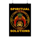 AA- Spiritual Solutions Vertical Posters