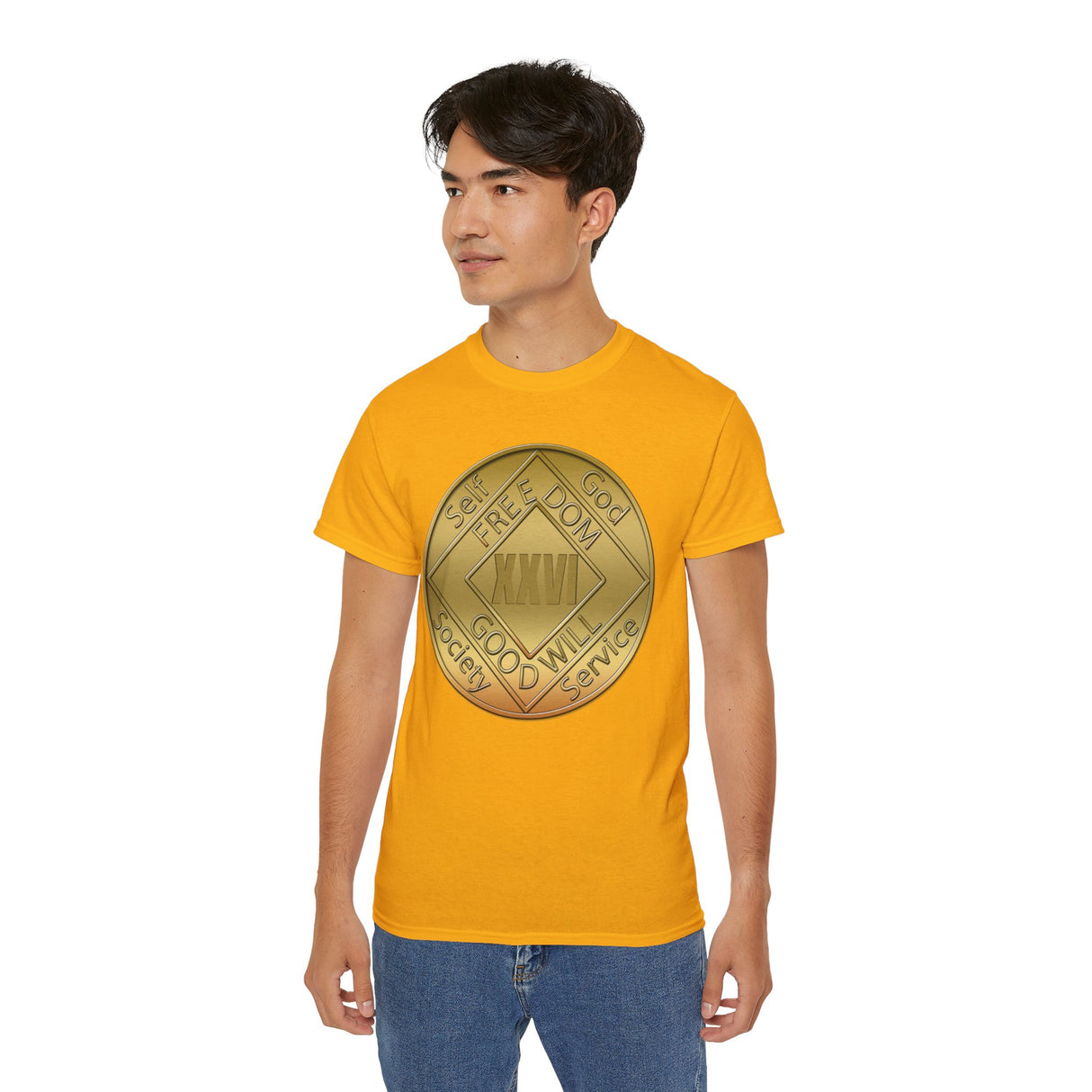 Custom Bronze NA Medallion dtg Tee