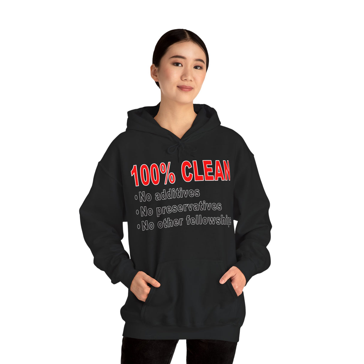 100% Clean V.2 dtg Hoodie