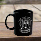 Fighting The Reaper 11/15oz Black Mug