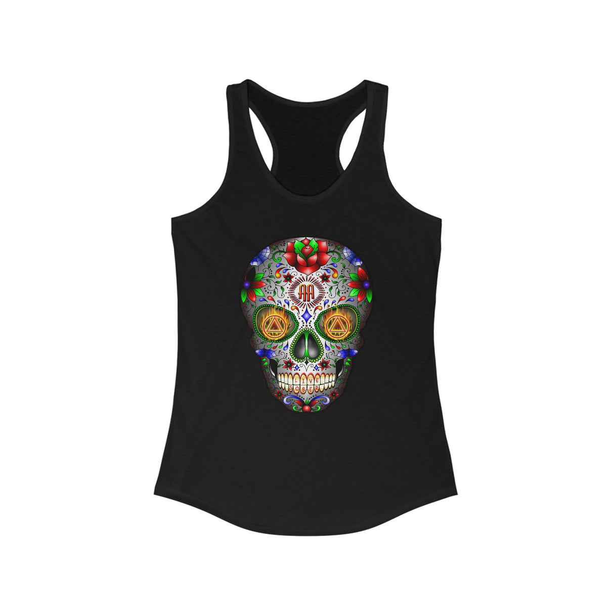 AA Sugar Skull AA Racerback Tank