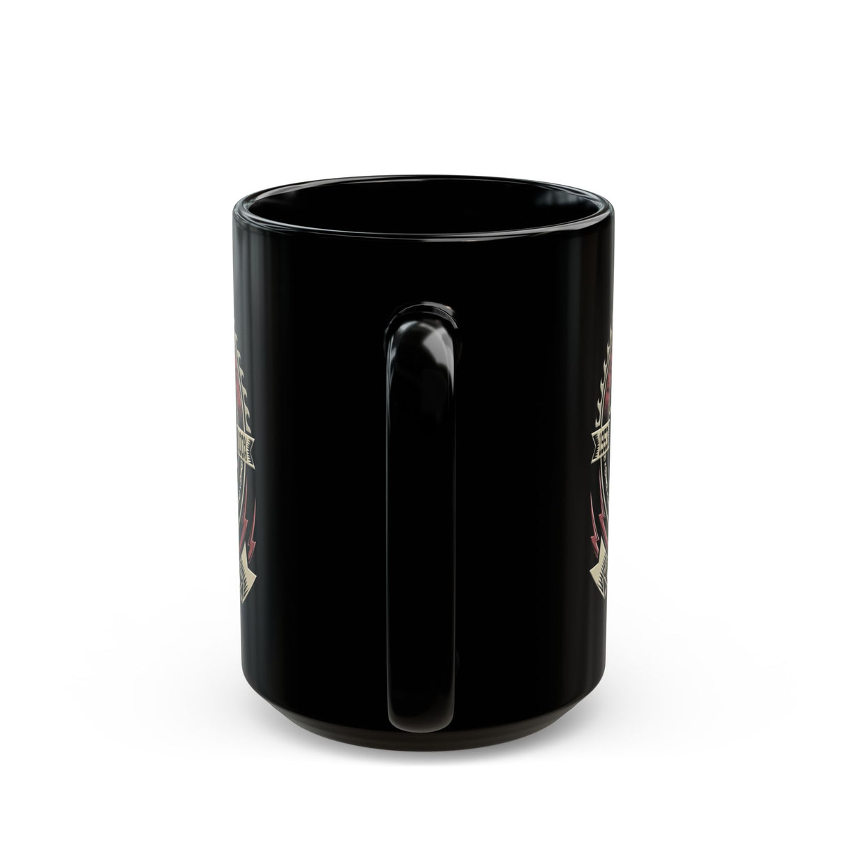 NA Jimmy K 1953 Messenger 11/15oz Black Mug