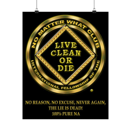No Matter What Gold  Vertical Posters
