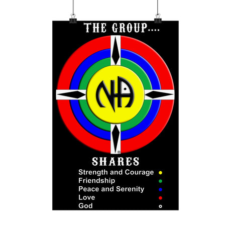 The Group Shares  Vertical Posters