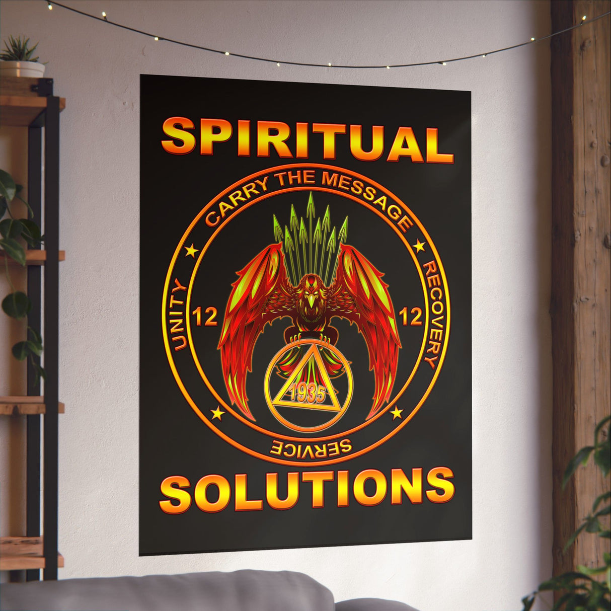 AA- Spiritual Solutions Vertical Posters