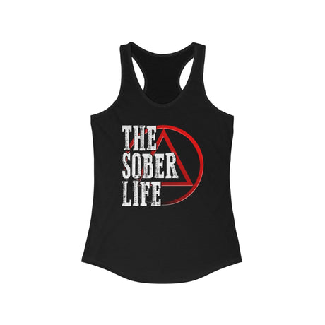 The Sober Life AA Racerback Tank