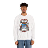 AA Unloaded Messenger dtg Crewneck Sweatshirt