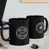NA Medallion Clean Time 11/15oz Black Mug