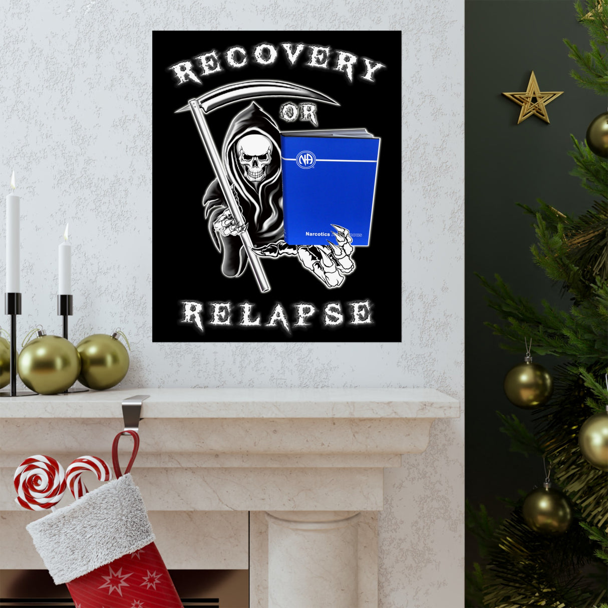 Recovery Or Relapse Vertical Posters