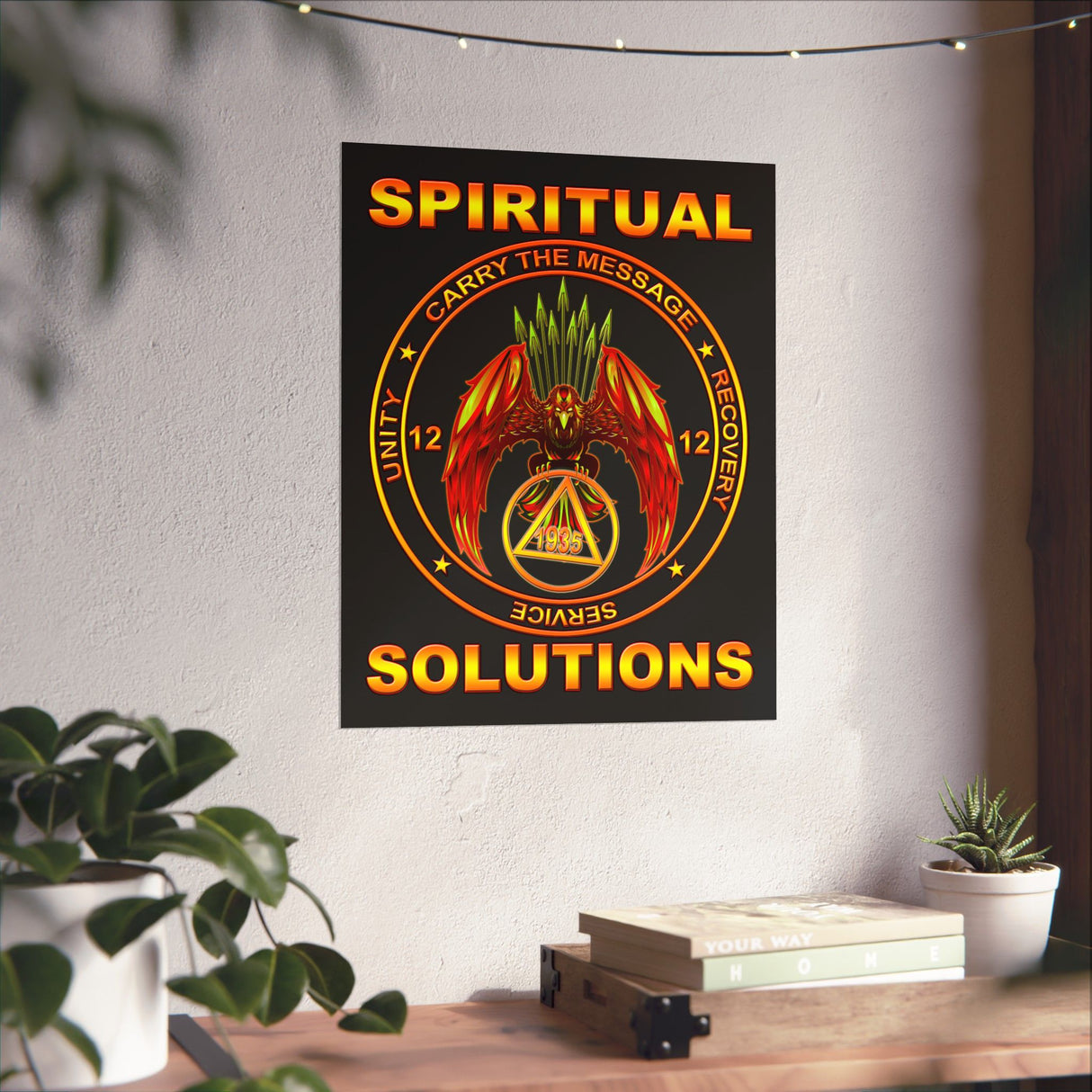 AA- Spiritual Solutions Vertical Posters