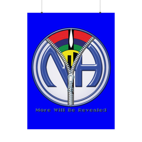 NA More Will Be Revealed Vertical Posters - Narcotics Anonymous Art - NA Poster
