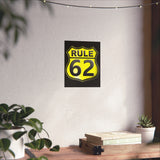 AA- Rule 62 Vertical Posters