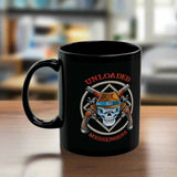 NA Unloaded Messenger 11/15oz Black Mug