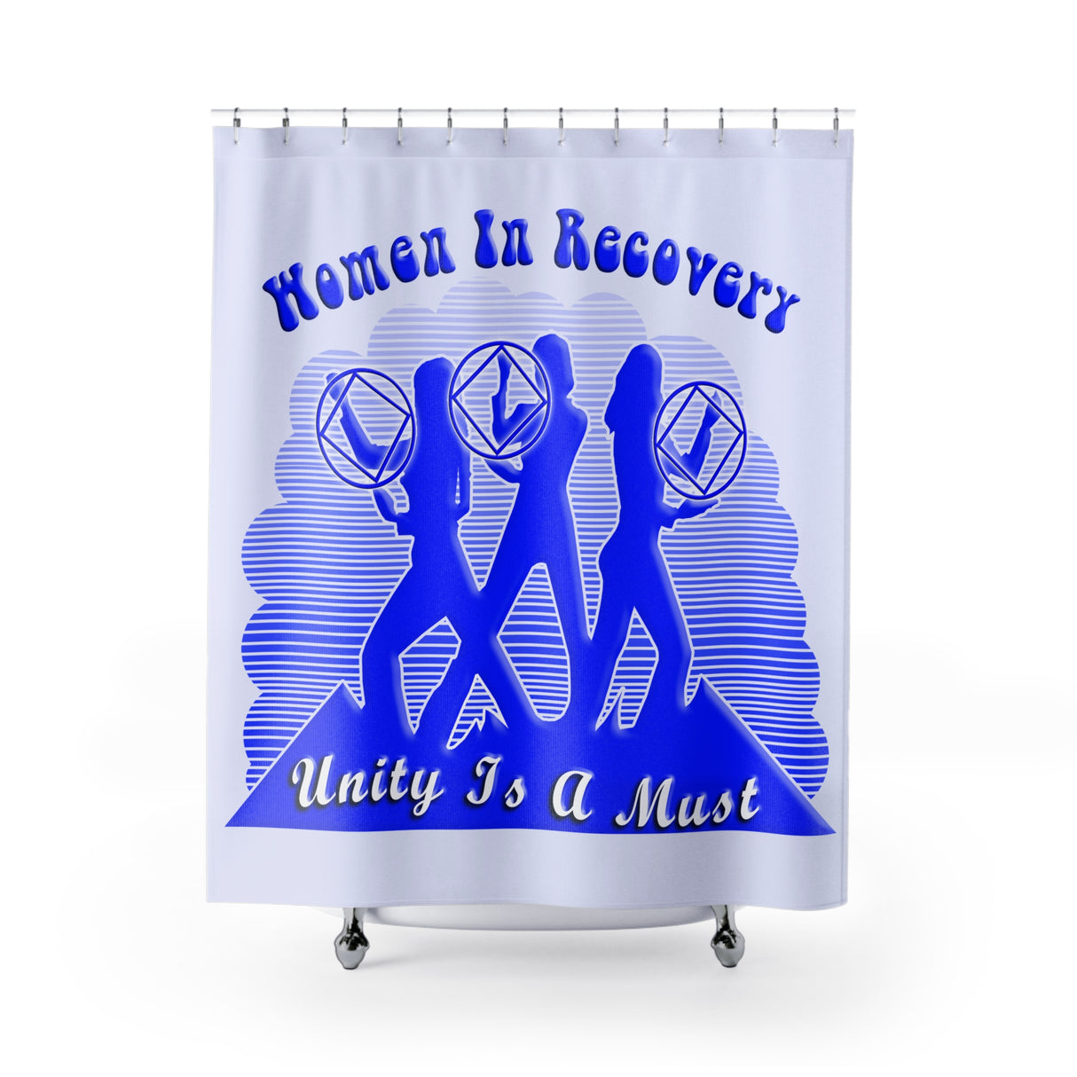 Women In Recovery Shower Curtains