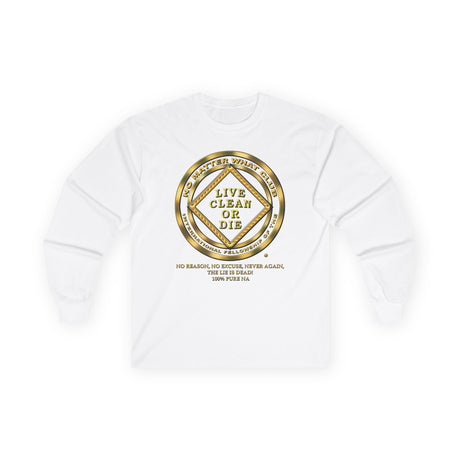 No Matter What Club Gold Long Sleeve dtg Tee