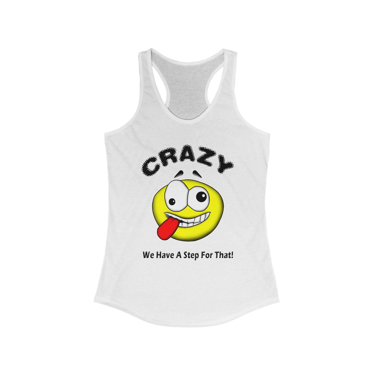 Crazy Emoji AA / NA Racerback Tank