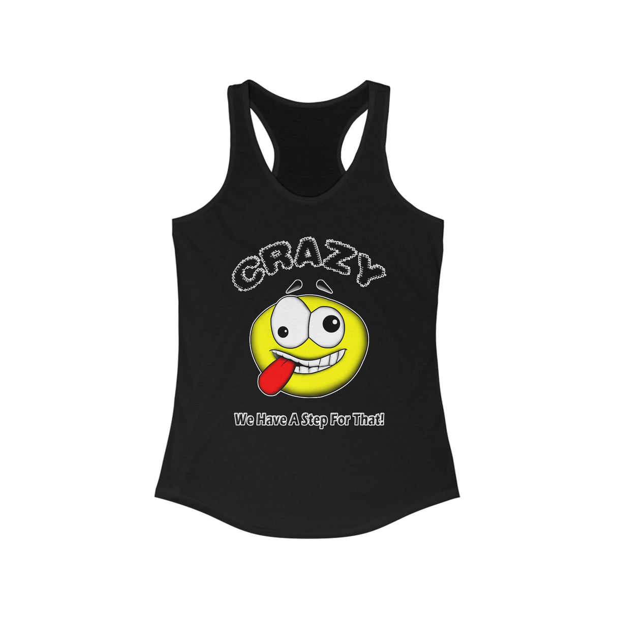 Crazy Emoji AA / NA Racerback Tank