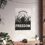 Blessed With Freedom Vertical Posters