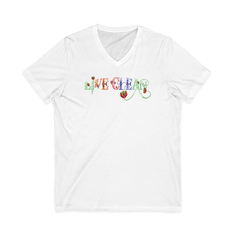 Live Clean Sugary dtg V-Neck Tee