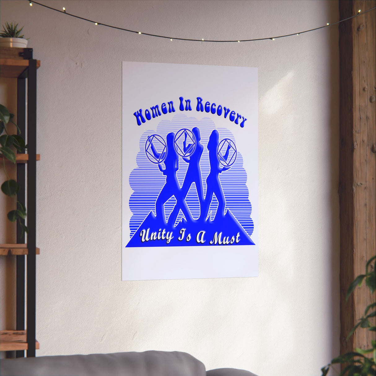 Women In Recovery  Vertical Posters