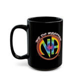 We Do Recover Rainbow 11/15oz Black Mug