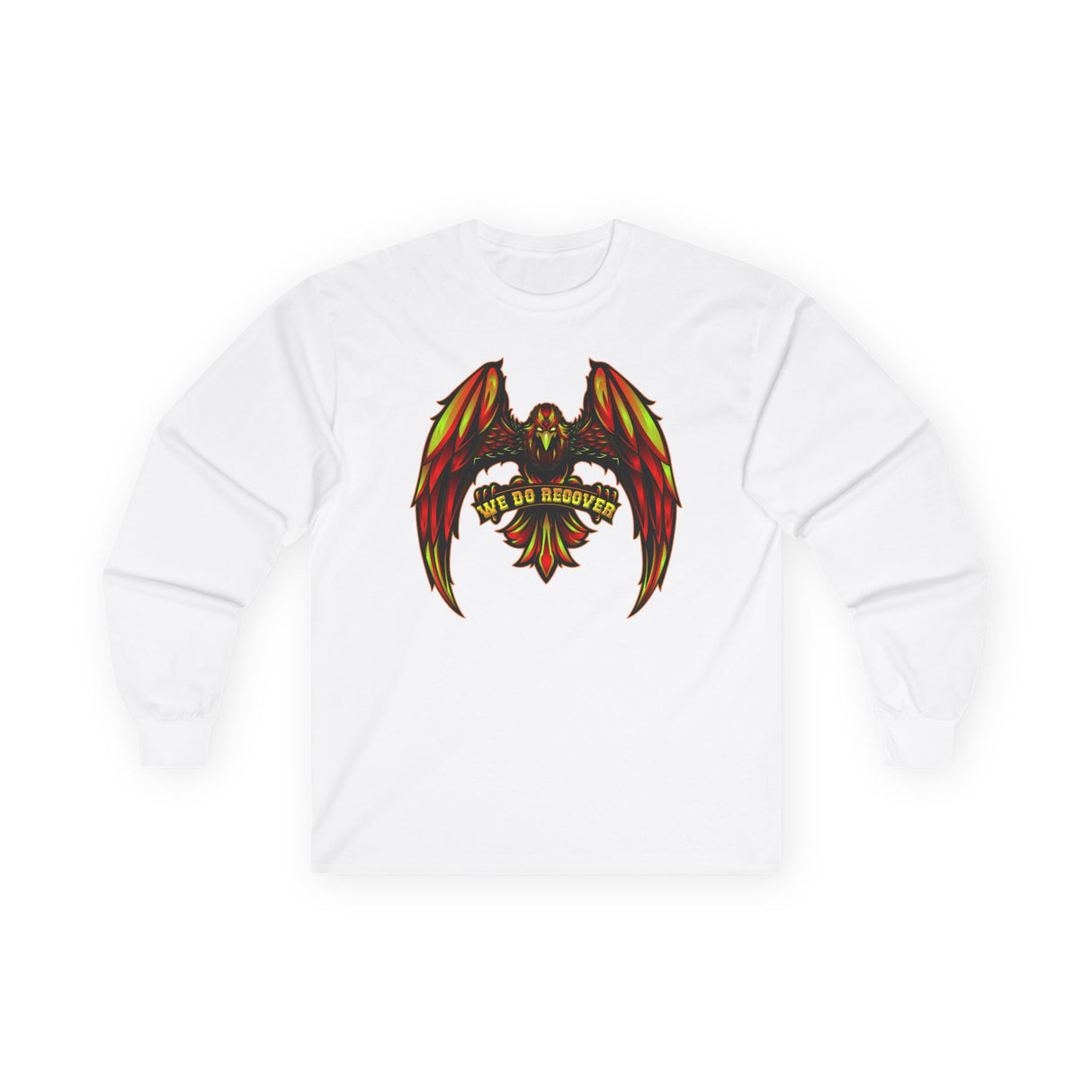 We Recover Eagle Long Sleeve dtg Tee