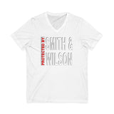 Protected By Smith & Wilson AA V-Neck Tee