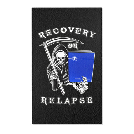 Recovery Or Relapse Area Rugs