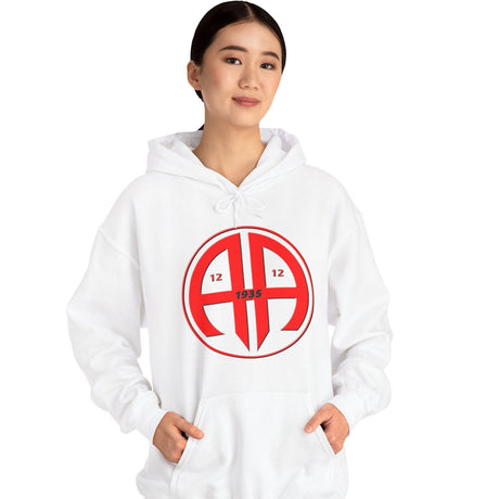 Red AA Logo dtg Hoodie
