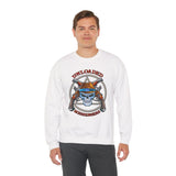 AA Unloaded Messenger dtg Crewneck Sweatshirt