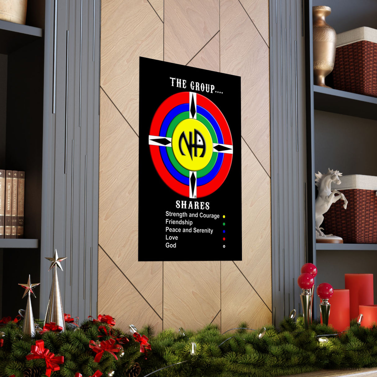 The Group Shares  Vertical Posters