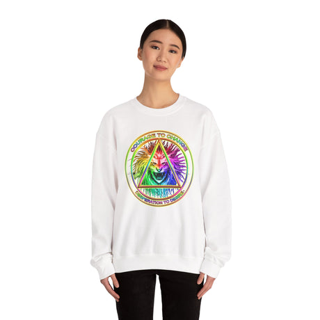 AA Courage To Change dtg Crewneck Sweatshirt