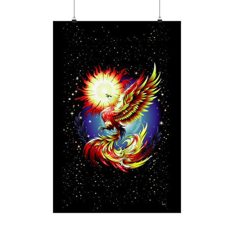 Pheonix Rising Vertical Posters