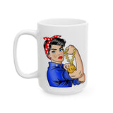 Customized Rosie The Riveter AA Ceramic Mug