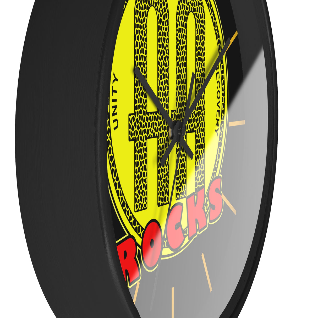 AA Rocks Wall Clock