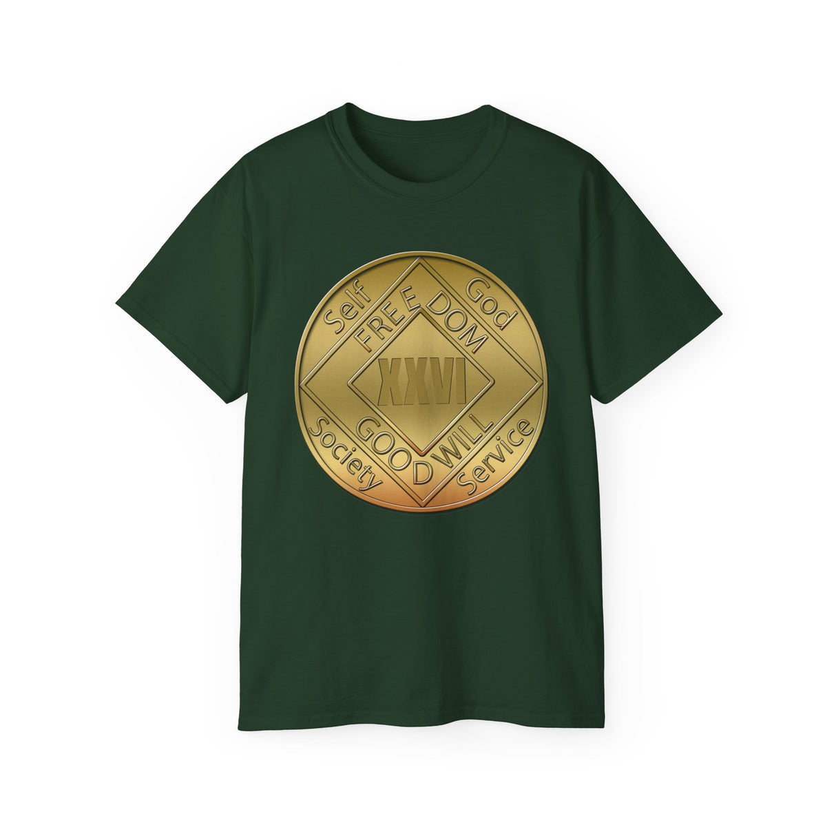 Custom Bronze NA Medallion dtg Tee
