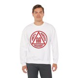 AA Black & Red Symbol dtg Crewneck Sweatshirt