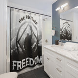 One Promise Freedom Shower Curtains