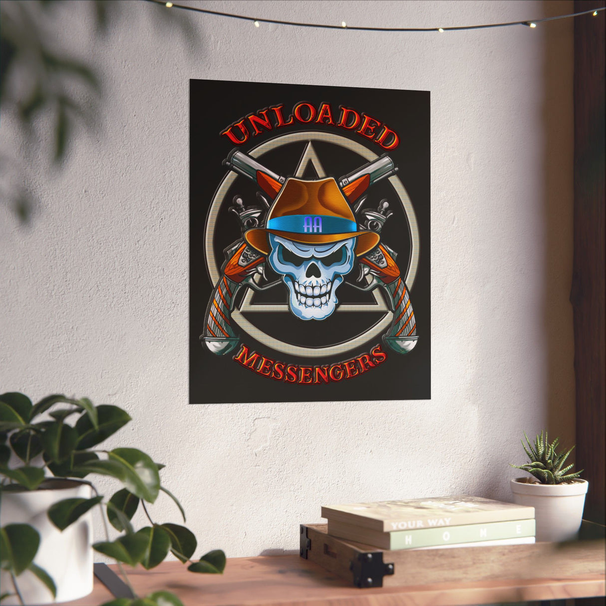 AA- Unloaded Messengers Vertical Posters