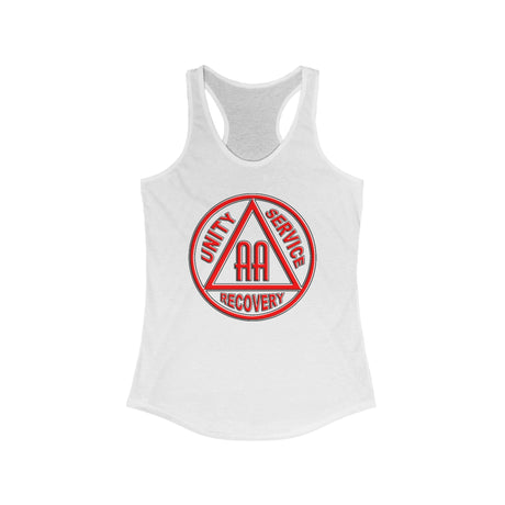 Red & Black AA Symbol AA Racerback Tank