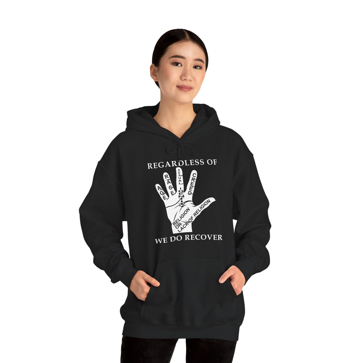 Regardless Of - We Do Recover dtg Hoodie