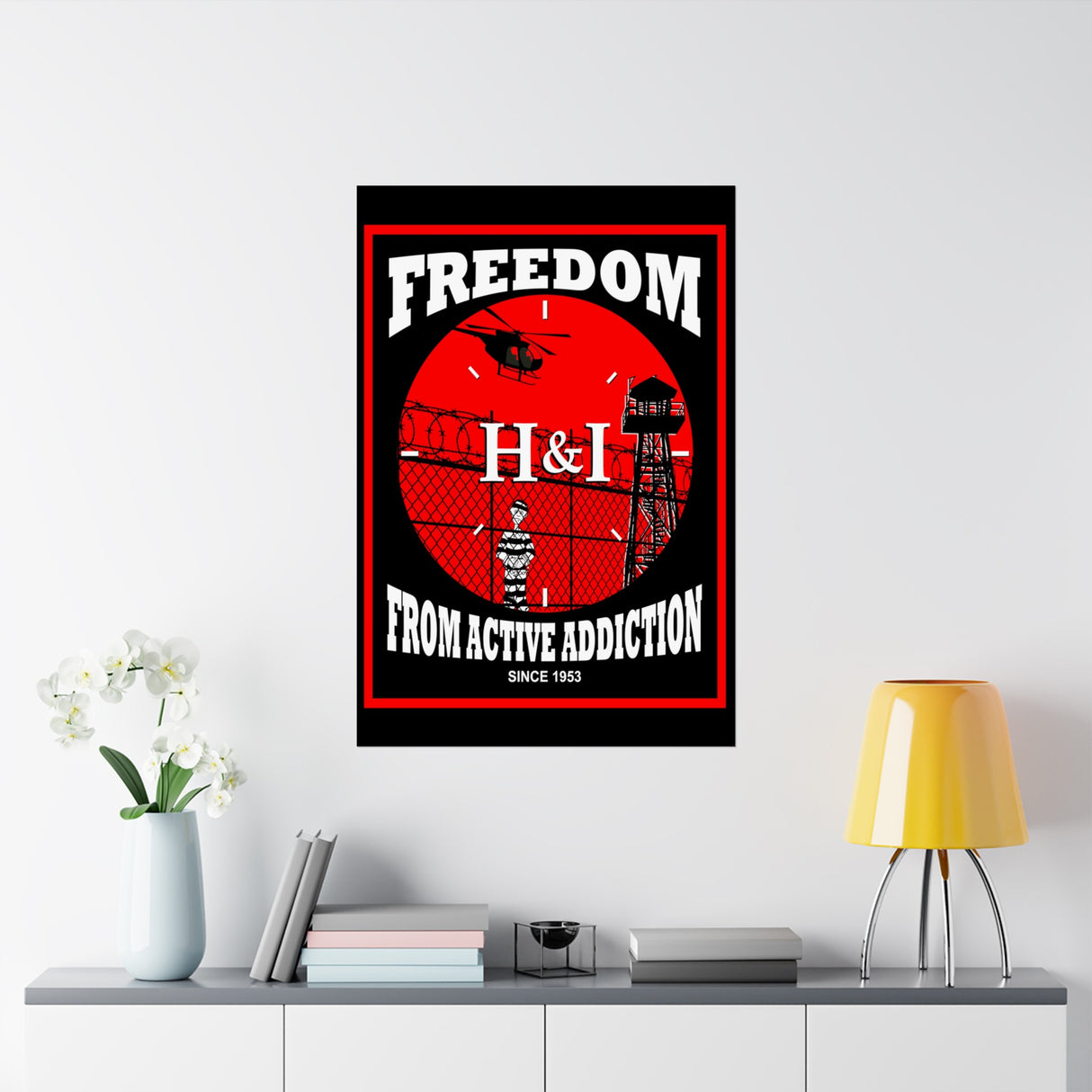 Freedom From Addiction Vertical Posters