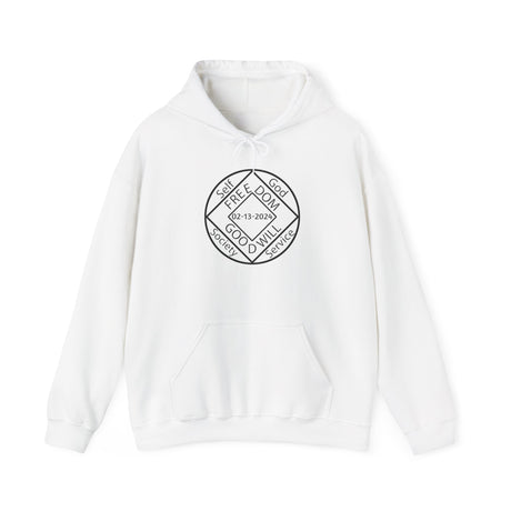 Custom NA Medallion Clean Date Hoodie