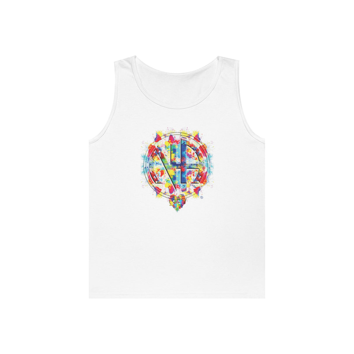 Splattered NA Symbol NA dtg Tank Top