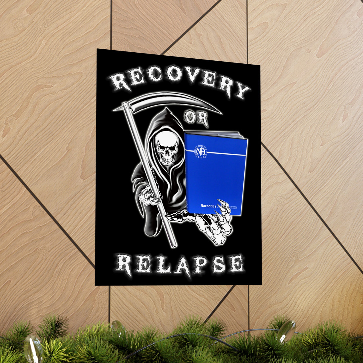 Recovery Or Relapse Vertical Posters