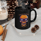 Live Clean Or Die Skull 11/15oz Black Mug