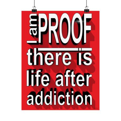 I Am Living Proof - Custom BG Posters