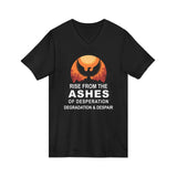 Rise Above V.1 dtg V-Neck Tee