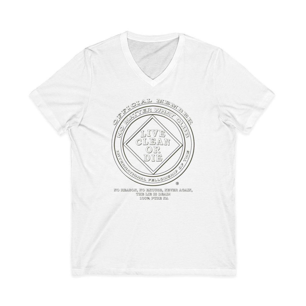 No Matter What Club dtg V-Neck Tee